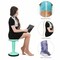 Costway Wobble Chair Height Adjustable Active Learning Stool Sitting Home Office Green Backless Silicone